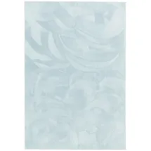 Pergamon Pearl Fellteppich 160 x 230 cm Blau/Silber