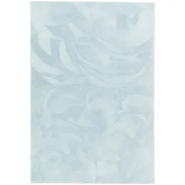 Pergamon Pearl Fellteppich 160 x 230 cm Blau/Silber