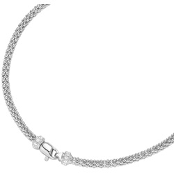 Smart Jewel Collier Himbeerkette, Zirkonia Steine, Silber 925 Ketten   Silber Damen 