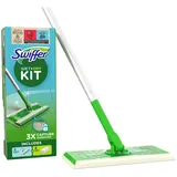 Swiffer Bodenwischer und Bodentücher inkl. 8 Trockentücher und 3 Feuchte Bodentücher