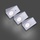 just light. LED-Unterbauleuchte »THEO«, Viereck, 3er-Set