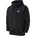 French Terry Kapuzenjacke black/white M