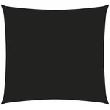 furnicato Sonnensegel Oxford-Gewebe Quadratisch 4x4 m Schwarz, (1-tlg) schwarz 4 cm x 4 cm