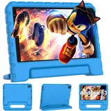 FACETEL 8 Zoll Kids Tablet Android 13 für Kinder mit Quad Core, Play Store,FACETEL Augenschutz mit Kindersicherung | 7GB + 64GB | 3600mAh | WiFi |Doppelka... - Blau