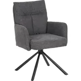 Hti-Living Esszimmerstuhl Kyra Anthrazit