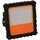 Perel Arbeitsleuchte Aluminium 20 W orange