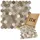 Dalsys Wandpaneel Dalsys Beige Silber 11 St. 27,7 x 29 cm