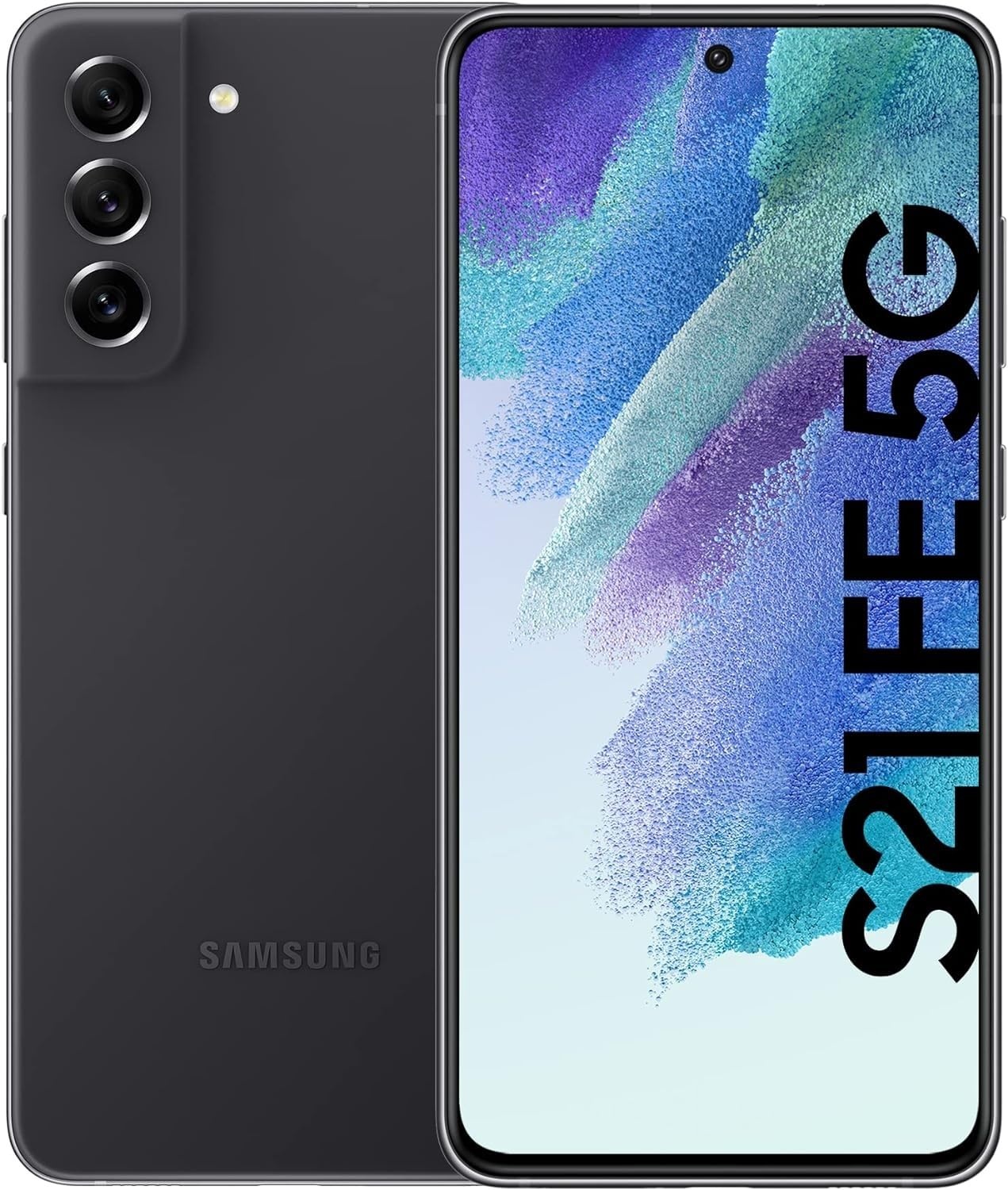 Samsung Galaxy S21 FE 5G 5G Smartphone 128GB 16.3cm (6.4 Zoll) Graphite AndroidTM 12 Dual-SIM