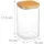 Relaxdays Vorratsglas 1200 ml 3 St.
