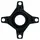 FSA Spider E-Bike 4-Arm 1-fach BCD 104 mm Schwarz