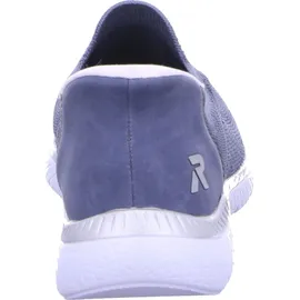 Rieker Slipper Blau Damen Weite G 42