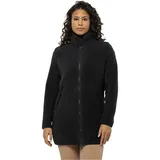 Jack Wolfskin High Curl Coat Jacke - Black - M