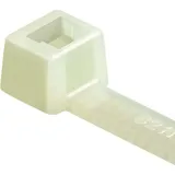 HellermannTyton Kabelbinder 2,5x100 natur T18R-N66-NA