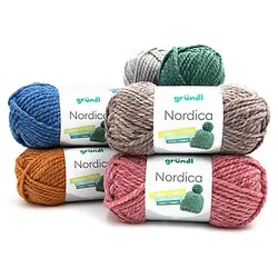 gründl Wolle Nordica Garn-Set