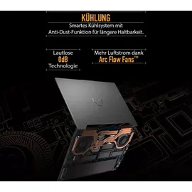 Asus TUF Gaming A17 17,3'' AMD Ryzen 7 7435HS 16 GB RAM 1 TB SSD RTX 4050