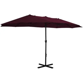 furnicato 460 x 270 cm Bordeauxrot
