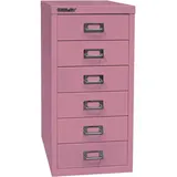 BISLEY MultiDrawer Schubladenschrank 27,9 x 38 x 59 cm pink