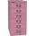 BISLEY MultiDrawer Schubladenschrank 27,9 x 38 x 59 cm pink