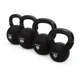 Atletica Kettlebell Set Function & Muscle 10 kg 18 kg 26 kg 32 kg schwarz