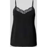 Pieces Blusentop TIFFANY Schwarz XS