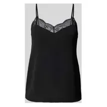 Pieces Blusentop TIFFANY Schwarz XS