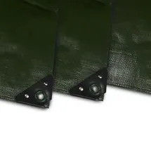 Noor Gewebeplane Super 200g/m2, grün, 3x4 m