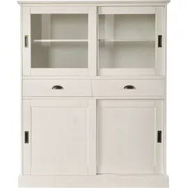 OTTO home Highboard 114 x 140 x 40 cm Weiß