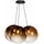 s.luce Orb Cluster 3-flg. 40 cm Rund/Kupfer Verlauf/Schwarz