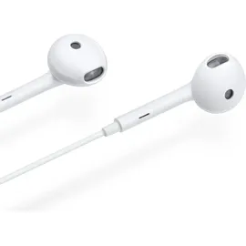 OPPO Original Stereo-Set Kopfhörer OPPO MH135-3 USB C In-Ear-Kopfhörer Weiß