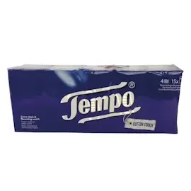 Tempo Taschentücher Klassik 4-lagig 15 x 10 St.