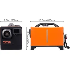 Vevor Diesel-Luftheizung 12 V 5 kW tragbar ZCJRQWS12V5KWZ2K5V9