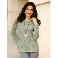 Classic Basics Langarm-Shirt Grün 40