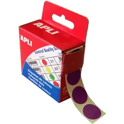 agipa Markierungspunkte, Durchmesser: 15 mm, rund, violett
