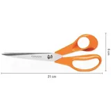 Fiskars Universalschere rostfrei Länge 210 mm für Rechtshänder