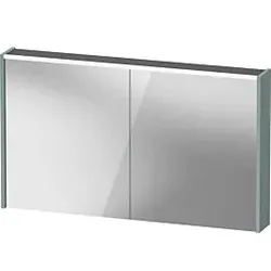 DuravitD-Code Spiegelschrank Verspiegelt DC71080HGHG0000 1200x700x148, Fjordgrün Matt, Steckdose, LED Beleuchtung