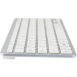R-Go Tools Compact Tastatur BE weiß RGOECBEW