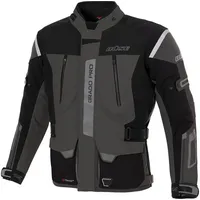 BÜSE Grado Pro Textiljacke wasserdicht - Dunkelgrau/Schwarz - 110