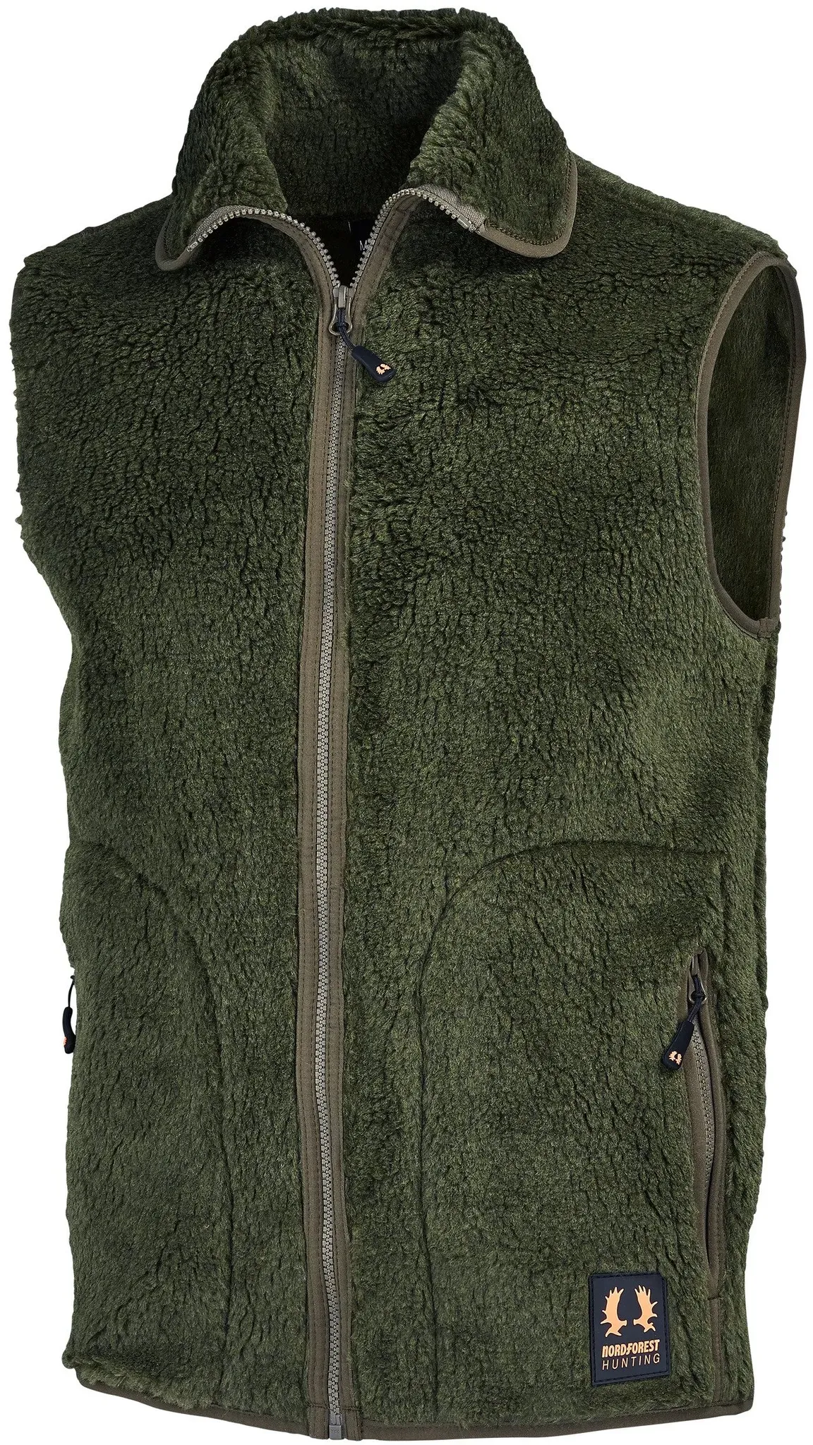 Nordforest Hunting Faserpelzweste Viltmark, forest green, XS