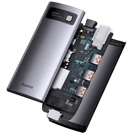 Baseus Metal Gleam 8in1 USB-C zu 3x USB 3.1 + HDMI + USB-C PD + RJ45 + microSD/SD