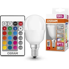 Osram LED EEK G (A - G) E14 Glühlampenform 4.2 W = 25 W Warmweiß (Ø x L)