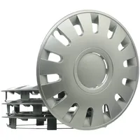 LEOPLAST 16" Zoll Radkappe Satz silber CAPRI 16 Radzierblenden Radblende