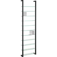 Spinder Design Wandregal »CUBIC«, Metall, Tiefe 13 cm schwarz