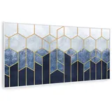 Klarstein Air Art Smart Infrarotheizung Blaue Linie 120x60cm 700W