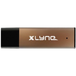 XLYNE USB-Stick mit 128 GB USB-Stick (Aluminium Gehäuse)