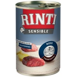 Rinti Sensible Ross, Hühnerleber & Kartoffel 24 x 400 g