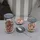 Ritzenhoff & Breker 6tlg Set Boho Vorratsdosen Anthrazit aus Glas & Kunststoff
