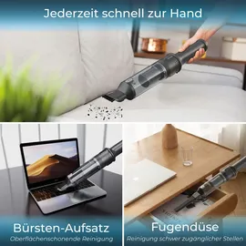 Klamer Handstaubsauger 140W grau