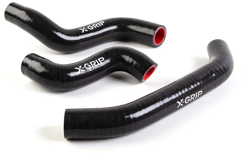 X-GRIP Silikon-Kühlerschlauch - Schwarz