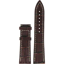 Mido - Leder Lederarmband 21mm M610011784 - braun,genarbt,kalb
