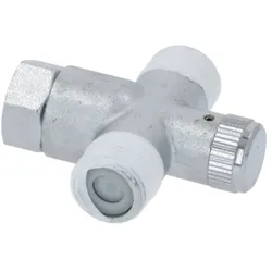 Mischventil warm / kalt für Handwaschbecken mit Kniebedienung 1/2"